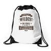 big thunder mountain Drawstring Bags