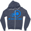 my boys can swim Zipper Hoodie