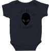i don't believe in humans Baby Bodysuit