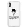prepared for diaper iPhoneX