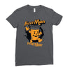 hey beer man Ladies Fitted T-Shirt