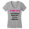 October Girls Women's V-Neck T-Shirt