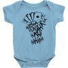 joker tattoo haha Baby Onesie