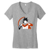 super 'ku Women's V-Neck T-Shirt