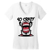so crazy Women's V-Neck T-Shirt