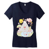 roughin' it Women's V-Neck T-Shirt