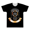 the birth of legend vintage est. 1983 premium quality aged to perfecti All Over Men's T-shirt