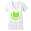vfl wolfsburg die Women's V-Neck T-Shirt