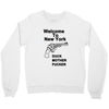welcome to new york duck mother fucker black t shirt Crewneck Sweatshirt
