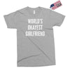 world's okayest girlfriend Exclusive T-shirt