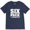 six pack coming soon V-Neck Tee