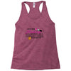makeup to basketball Racerback Tank