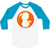 Kid Goku Saiyan With Dragon Ball 4 Star 3/4 Sleeve Shirt