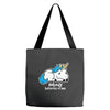 sad unicorn Tote Bags