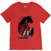 red revenge V-Neck Tee