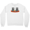 you don't win friends with salad Crewneck Sweatshirt