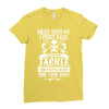 dont mess with my tackle Ladies Fitted T-Shirt