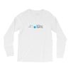 Technically, The Glass Is Always Full Long Sleeve Shirts