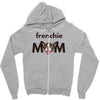 frenchie mom Zipper Hoodie