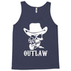 outlaw cow boy motor bike Tank Top