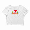 i love sochi Crop Top
