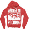 welcome to pochinki Zipper Hoodie