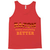 bacon makes everything better Tank Top