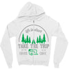 life is short take the trip buy the shoe Zipper Hoodie