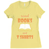 humor book t shirt Ladies Fitted T-Shirt
