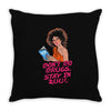 stay in zuul Throw Pillow