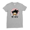saiyan ramen Ladies Fitted T-Shirt
