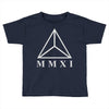 mmxi roman numerals triangle Toddler T-shirt