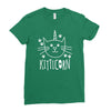 kitticorn Ladies Fitted T-Shirt