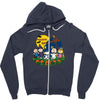 peanuts gang Zipper Hoodie