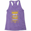 nobody exists on purpose Racerback Tank