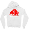bad bull (2) Zipper Hoodie