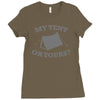 my tent or yours Ladies Fitted T-Shirt