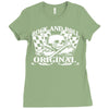 rock and roll Ladies Fitted T-Shirt