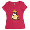 taco cat Women's Triblend Scoop T-shirt