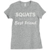 squats joke Ladies Fitted T-Shirt