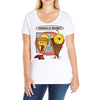 posh pizza (colab with rpadame) Ladies Curvy T-Shirt
