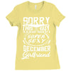 This Guy Is Taken By A Super Sexy December Girlfriend Ladies Fitted T-Shirt