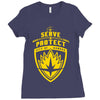 nova corps Ladies Fitted T-Shirt