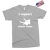 i support single moms stripper pole dancer funny saying Exclusive T-shirt