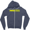 fake taxi Zipper Hoodie