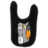 kittens in a pocket Baby Bibs