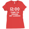 time to drink my lunch Ladies Fitted T-Shirt