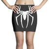 black funny glow in dark glowing Mini Skirts