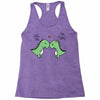 t rex problems Racerback Tank