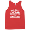 papa gift day shirt grandfather tee best Tank Top